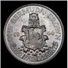 Image 3 : 1964 Bermuda 1 Crown Silver Coin KM# 14 Grades GEM Unc
