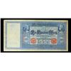 Image 2 : 1910 Imperial Germany 100 mark Note P# 42 Grades vf+