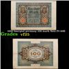 Image 1 : 1920 Imerpial Germany 100 mark Note P# 69B Grades vf+