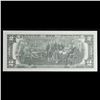 Image 3 : 1976 $2 Federal Reserve Note 1st Day of Issue, with Stamp Grades Gem CU