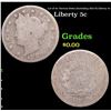 Lot of 8x Various Dates (Including 1912-D) Liberty 5c Liberty Nickel 5c Grades