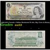 1969-1975 Canada 1 Dollar Banknote P# 85c, Sig. Crow & Bouey Grades Select AU