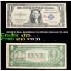 1935E $1 Blue Seal Silver Certificate (Narrow) Fr-1614 Grades vf+