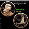 Lot of 5x Various Dates 2000-2004 Sacagawea Dollars, All CU! Grades