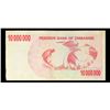 Image 3 : 2008 Zimbabwe 10 Million Dollars Note P#  55A Grades vf+