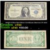 1935E $1 Blue Seal Silver Certificate (Narrow) Fr-1614 Grades vf++