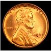 Image 2 : 1937-d Lincoln Cent 1c Grades Gem+ Unc RD