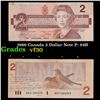 Image 1 : 1986 Canada 2 Dollar Note P: 94B Grades vf++