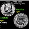 1965 sms Kennedy Half Dollar 50c Grades sp67