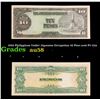 1943 Philippines Under Japanese Occupation 10 Peso note P# 111a Grades Choice AU/BU Slider