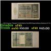 1922 Germany "Vampire" 10,000 Marks Post-WWI Hyperinflation Banknote P# 70 Grades xf+