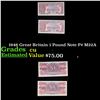 1948 Great Britain 1 Pound Note P# M22A Grades CU
