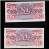 Image 3 : 1948 Great Britain 1 Pound Note P# M22A Grades CU
