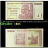 2007-2008 Zimbabwe 3rd Dollar (ZWR) 200 Million Dollars Banknote P# 81 Grades vf+