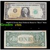 1963B $1 Green Seal Federal Reserve "Barr" Note Grades vf+