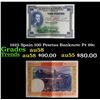 1925 Spain 100 Pesetas Banknote P# 69c Grades Choice AU/BU Slider