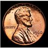 Image 2 : 1960-d lg date Lincoln Cent 1c Grades GEM+ Unc RD