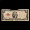 Image 2 : 1928E $2 Red Seal United States Note Key Date To Series Grades f+