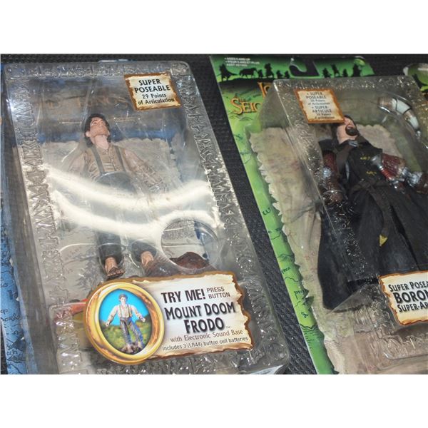 5 Lord Of The Rings Action Figures