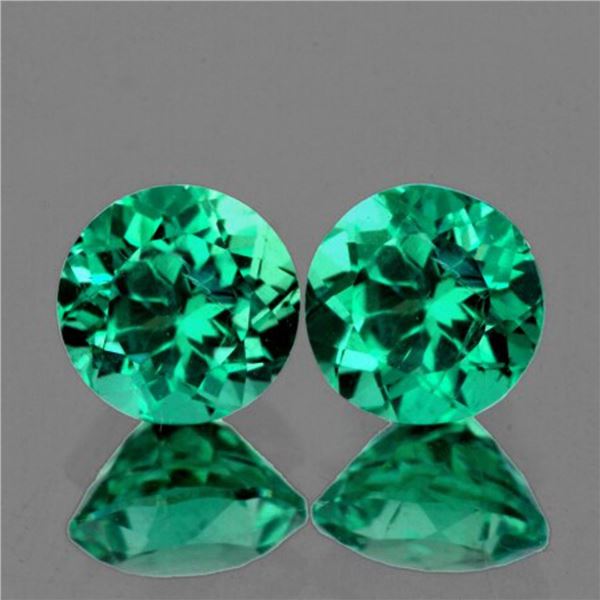 Natural Paraiba Blue Green Pair (Flawless-VVS)