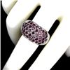 Image 3 : Natural  Rhodolite Garnet Ring