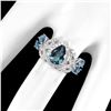 Image 1 : Natural London Blue Topaz Ring