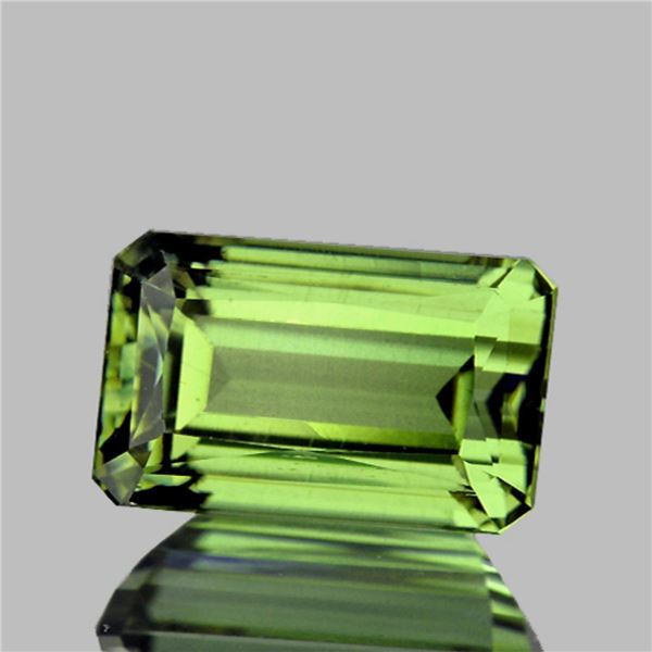 Natural Green Apatite 8.40 Cts {VVS}