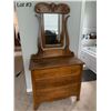 Image 1 : Antique Chest of Drawers w/ Mirror