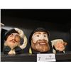 Image 1 : Assortment of 3 x Toby Jugs