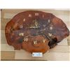 Image 1 : Redwood Slab Clock Oregon