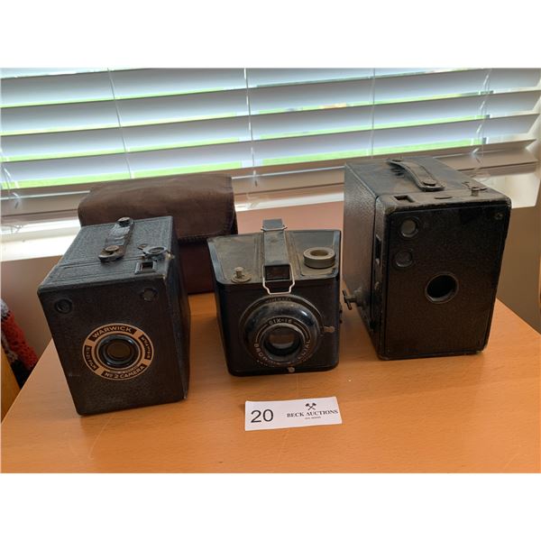 3 x Vintage Film Cameras