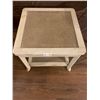 Image 2 : Vintage TV Tray and Rustic Side Table
