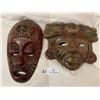Image 1 : 2 x Ethnic Decorative Masks