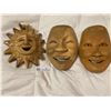 Image 1 : 3 x Ethnic Decorative Masks