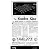 Image 4 : Antique Simmons "The Slumber King" Metal Queen Bed Frame