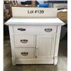 Image 1 : Antique White Washstand