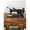 Image 2 : Antique Treadle Singer Sewing Machine With Electrical Conversion