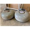 Image 2 : 2 x Vintage Curling Stones