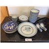 Image 1 : Assortment of Blue and White China