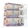 Image 1 : 1971 $10 Notes - BC-49c 'VS' AU-UNC, BC-49cA '*TT' Fine & BC-49cA '*DY Below 3.4M' VF. 3pcs