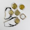 Six (6) Early American Wristwatches