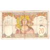 Image 1 : 1928-31 Indochina 20 Piastres, Sig 7, Fine (Damage)
