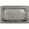 Image 2 : ONE OZ .999 ENAMELED RED ROSE  SILVER BAR