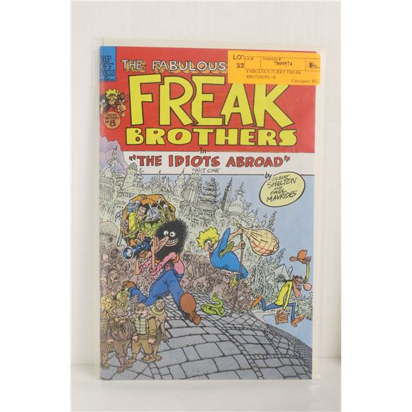 FABULOUS FURRY FREAK BROTHERS #8