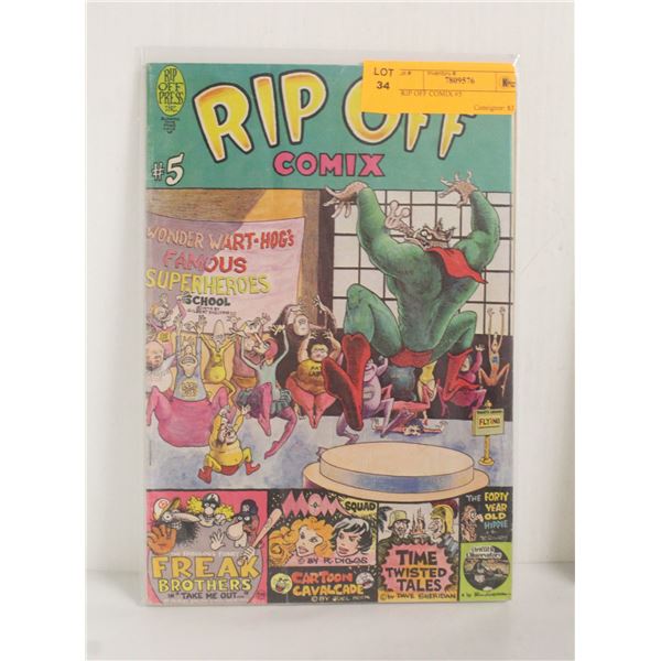 RIP OFF COMIX #5