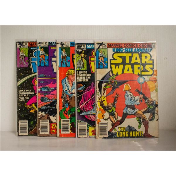 STAR WARS --- 5 COMICS