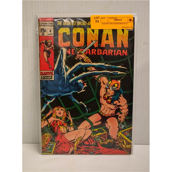 CONAN THE BARBARIAN #4