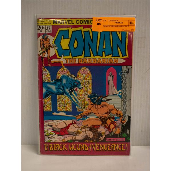 CONAN THE BARBARIAN #20