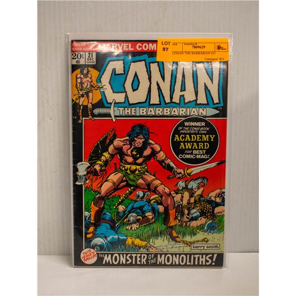 CONAN THE BARBARIAN #21