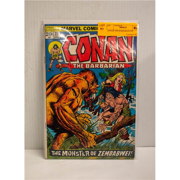 CONAN THE BARBARIAN #28